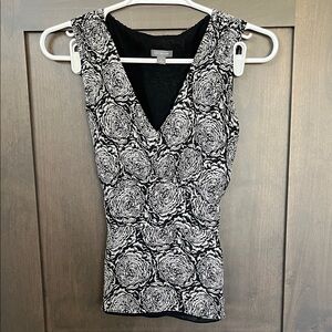 Ann Taylor Chiffon Sleeveless Blouse